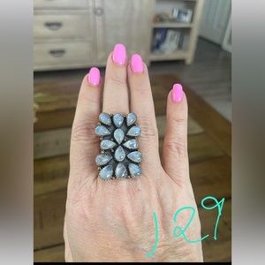 Ring from Krush Kandy. Adjustable. .925 sterling silver.